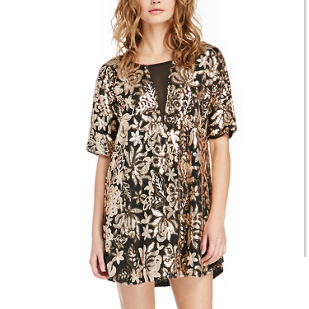 Lovers + Friends Sequined Mini Dress